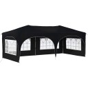 vidaXL Pop-up Festtelt 575 x 288 x 245 cm Antrasitt Oxford Stoff