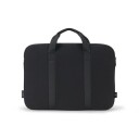 Dicota Smart Sleeve ONE 15-16" Laptopveske med bærehåndtak og frontlomme - Svart
