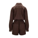 Elisabetta Franchi Dame Jumpsuits & Playsuits Brun L,