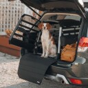 Thule Allax L hundebur med kollisjonstestet sikkerhet 70x69x93-105cm