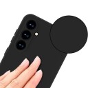 Tech-Protect Silikondeksel for Motorola Moto G85 5G - Svart