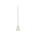 Broste Copenhagen Heli Lysestake 8 cm i Kremfarge