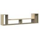  TV-benker 2 stk sonoma eik 100x30x50 cm konstruert tre 8721012496972