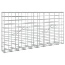 vidaXL Gabion med 5 mm Tråd og 5x10 cm Maske 100x10x50 cm