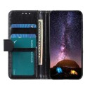 Samsung Galaxy A22 Lommebok-deksel med Magnetisk Lukning Svart