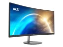 MSI PRO MP341CQ 34" Buet Ultrawide PC-Skjerm 3440x1440 med 100Hz og AMD FreeSync Sort
