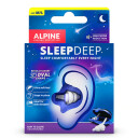 Alpine Sleepdeep, Gjenbrukbar Øreplugg, Sove, Normal, In-Ear, Blå, Hvit, 25 Db