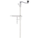 Boksåpner sølv 70 cm aluminium og rustfritt stål Silver