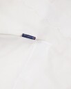 LEXINGTON Bomullspoplin scallop wing sengesett 200x220cm Hvit