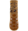 Melton Sokker ABS Leopard Kjeks 17/19 Sokker Brun