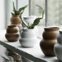 House Doctor Juno Vase Hvit 15 cm