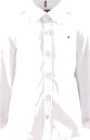 Tommy Hilfiger Solid Stretch Poplin Shirt L/S - White - 128