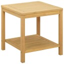  Sidetabell Olje naturlig 45 x 45 x 45 cm Solid akasietre
