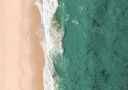 Beach Coastline Plakat Plakat / 30x40cm