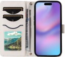 Trolsk Lommebokdeksel Rombmønster med Stropp (iPhone 17) Blå