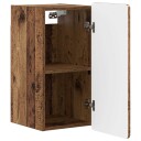 vidaXL Baderom veggskap ZWOLLE Gammelt tre 30 x 31 x 63 cm