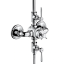 Axor Montreux Showerpipe 240 1jet Ø240 mm, Krom