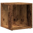  Sidebord gammelt tre 33x33x34 cm konstruert tre 8721158440655