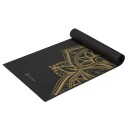 Gaiam Bronze Medallion Yoga Mat 6mm Premium Metallic