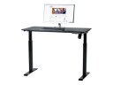 Sun-flex Skrivebord Hev/senk 120x60 Cm Svart
