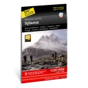 Calazo förlag Högalpin karta – Sylarna 1:20 000 OneSize, Nocolour