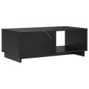 vidaXL Kaffebord Svart 95 x 50,5 x 35 cm Konstruert tre