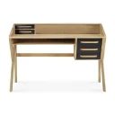 Ethnicraft Origami skrivebord svart