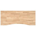  Bordplate rektangulær 120x60x2,5 cm ubehandlet heltre eik