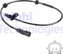 DELPHI SS20747 Sensor ABS
