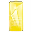 iPhone 15 Pro Max 9D Full Dekning Beskyttelsesglass Svart Kant