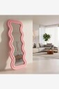 Hanah Home   Cheval Mirror Mundo Oval   Rosa