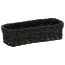 Vega Bestikkurv Igato; 25x10x6 cm (LxBxH); Svart
