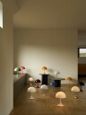 Louis Poulsen Panthella 250 V3 Portable bordlampe   Krom/opal/beige