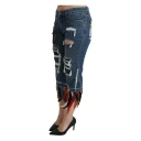 Dolce & Gabbana Dame Jeans Blå L,