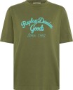 Replay T Shirt Boxy   Green   M