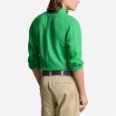 Ralph Lauren Custom Fit Linen Shirt - Classic Kelly Grønn L
