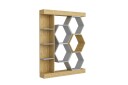 Desgrar Bokhylle 140x177,4 cm   Hvit