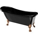 Bathlife Ideal Sort med Føtter 401409858