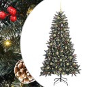  Kunstig juletre grønn 99 x 99 x 180 cm PVC og plast og stål