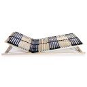 vidaXL Spilebaser 2 stk med 42 lameller 7 soner 70x200 cm