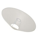 Basic Flat Lampeskjerm Hvit 42 cm