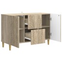  Serviesskap Sonoma eik 89 x 34,5 x 60 cm Konstruert tre