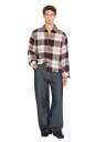 Holzweiler Mildew Check Overshirt Overshirt Brun Mønster M