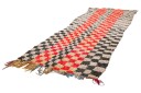 Marokkansk Boucherouite teppe 360 x 125 cm Størrelse: 360 x 125 cm