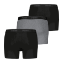 Puma Boxers 3-Pack boksershorts herre Grey M