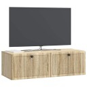  Vegghengt TV skap Sonoma eik 98 x 41 x 30 cm Konstruert tre