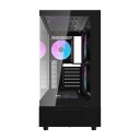 Darkflash DPX90 Miditower Kabinett Svart - ATX, Micro-ATX, ITX