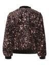 Vero Moda Girl Bella Sequin Bomber Jrs Girl Black Rosegold Sequi (140 / 10 år)
