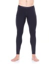 Icebreaker 200 Oasis Leggings Herre Black/Monsoon L