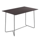 Grythyttan Stålmöbler High Tech bord 110 cm Charcoal / Varmgalvanisert